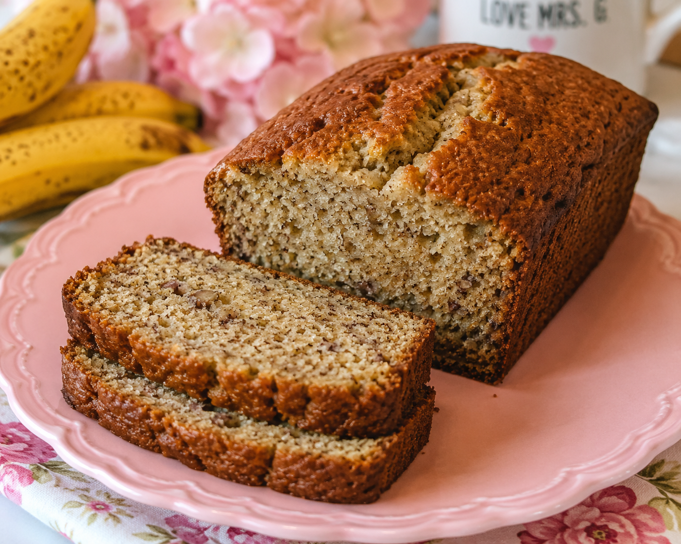 Sour cream banana bread recipe